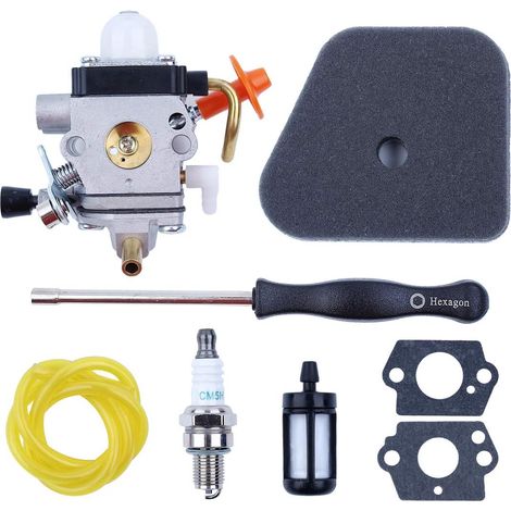 Outil de réglage tournevis pour filtre à air de carburateur compatible STIHL FS87 FS90 FS100 FS110 (1/5)