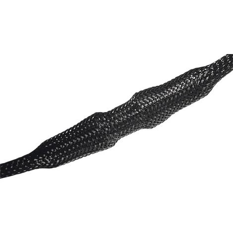 HellermannTyton 170-11500 HEGP15-PET-BK Geflechtschlauch Schwarz Polyester  10 bis 20 mm 100 m