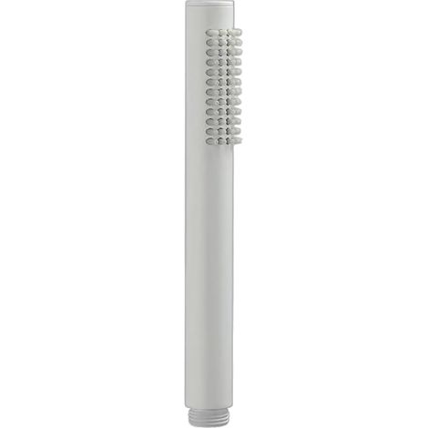 pommeau douche Douchette Économie d'Eau en Acier Inoxydable 304 Douche Effet Pluie avec 48 Buses Anti-Calcaire Douchette Main Pomme Convient salles de bains et toilettes d'hôtel (Blanc)