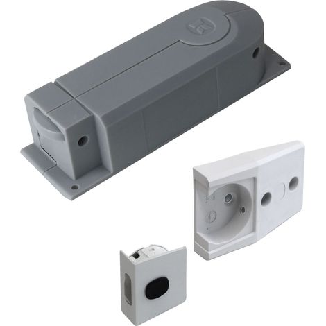 PEKA Öffnungssystem E-Touch+ Hochschrank Standard Grau (1/2)