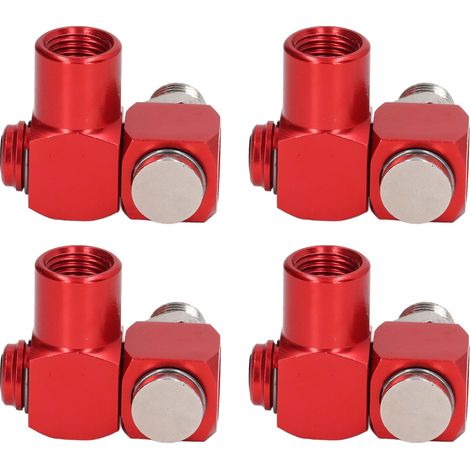 4 Stück 360°-Luftschlauchverbinder mit 1/4"-NPT-Gewinde, industrielle Luftarmaturen, Adapter für Druckluftwerkzeuge (1/5)