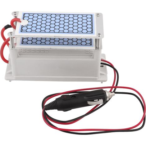 12v 10g/h Car Portable Ozone Generator Ceramic Plate Ozonizer Air Sterilizer