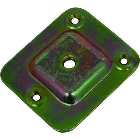 10° neigbare Montageplatte, Stahl, anschraubbar, H.67 x B.58 mm HETTICH