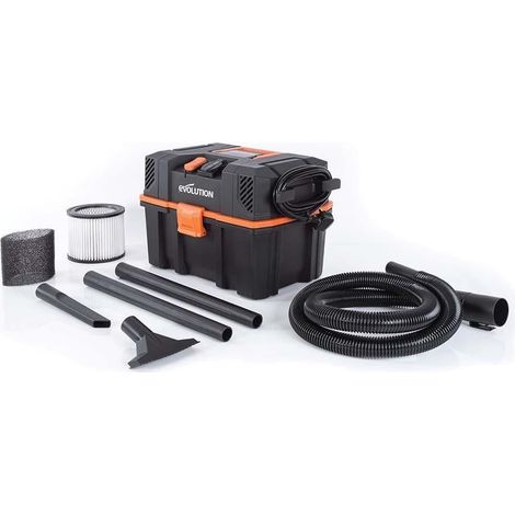 Aspirateur Eau Et Poussière, Portable Et Léger, Idéal Pour Aspirer La Poussière De Scie Dans Les Ateliers, Avec Prise De Courant, Fonction de soufflage - Filaire - R15VAC (1/5)