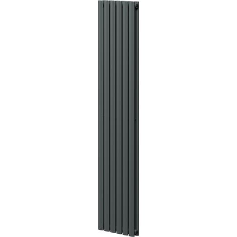 Boone Anthracite 1600mm x 360mm Double Panel Radiator (1/5)