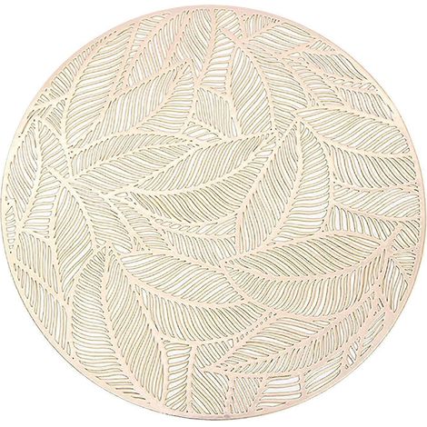 Dessous de plat isolant creux en PVC, napperon, dessous de plat résistant à la chaleur, décoration intérieure (1/5)