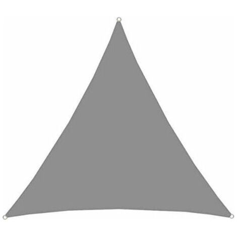 FENOPLASTICAVoile d'ombrage - 4x4x4 Polyester Triangle Protection Solaire - Toile Hydrofuge (1/4)