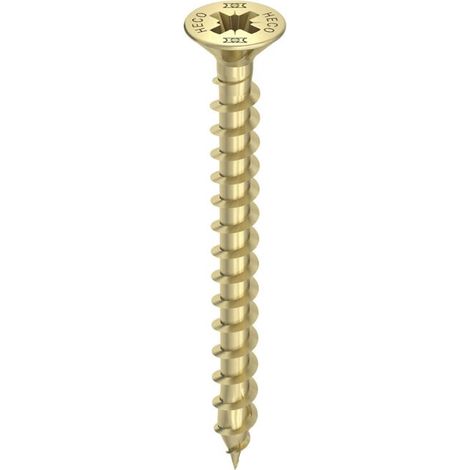 HECO-TOPIX-plus 4,5 x 50, tête fraisée, Pozi-Drive, FTV, A3L, 200 pcs. 200 pièces (1/4)