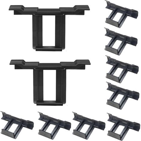 Pinces de Drainage pour Panneaux Solaires Support d'Élimination d'Eau et de Colliers de drainage solaire Pour maintenance et prévention rouille et accumulation saleté sur toit (1/5)