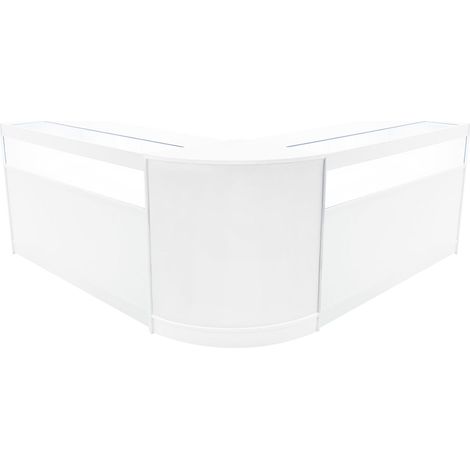Iris LED Shop Counter Set CM60 & 2 x B1500 - White (1/5)