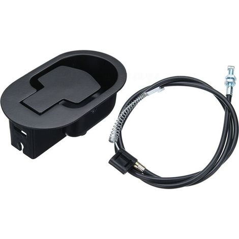 Poignée Métallique Universelle pour Fauteuil Inclinable avec Câble - Pièce de Rechange Compatible Canapés et Causeuses- (1/4)