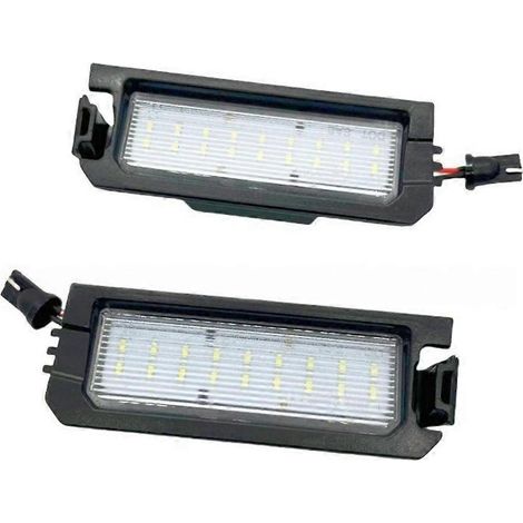 2 Stück LED-Nummernschildbeleuchtung, kompatibel mit Hyundai I30 Elantra Sonata Venue Tucson Veloster Kia Rio K5 K7 Niro Cadenza (1/5)