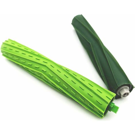 Kit 2 Brosses Rechange Avec Irobot Roomba I7 E5 I7+ E6 I7 Plus Série Aspirateur, Accessoire Rouleau Brosse Robot Série I7 E5 I7+ E6 I7 Plus (1/5)