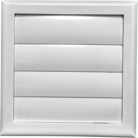 Ventilation opening cover, Diameter 125 mm, UV-resistant plastic, For tumble dryers and ventilation (1/5)