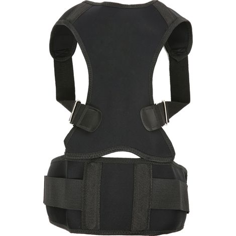 Correcteur de posture pour homme et femme, ceinture dorsale réglable avec soutien claviculaire, soulage la douleur et soutient la région lombaire (1/5)