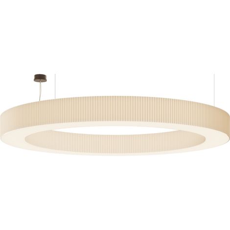R2 NEFERTITI handmade pleated pongee chandelier (1/3)