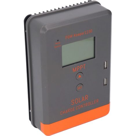 MPPT-Laderegler für Solarmodule (PV) mit Entladeschutz und Mehrfachschutz, 30 A, 12 V/24 V, automatisch (1/5)