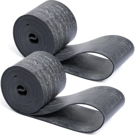 Bande de jante en caoutchouc pour moto 45,7 x 3,5 cm, protège la roue des pneus intérieurs, compatible avec différentes motos et véhicules tout-terrain (1/5)