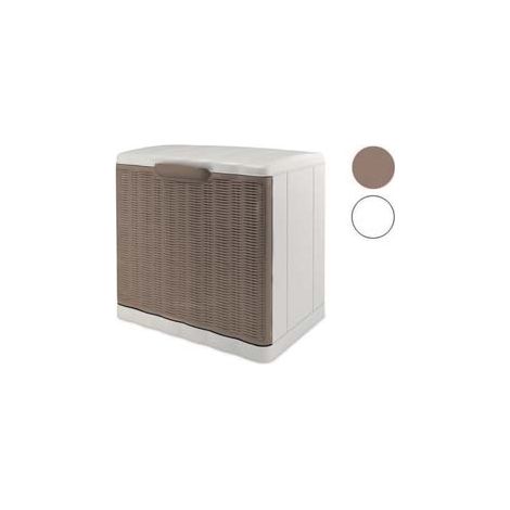 SCARPIERA ELEGANCE IN POLIPROPILENE  cm.40x30x40h.  colore tortora    STEFANPLAST