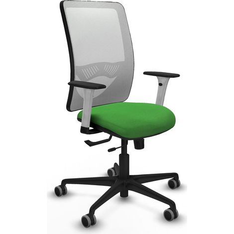 Chaise de bureau piqueras y crespo Zulema blanc mousse haute densité (1/2)