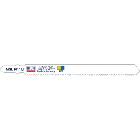 Lames de scie sauteuse Bosch T345XF - Adaptées au Métal - MG 1014 BI (jeu de 5) (1/2)