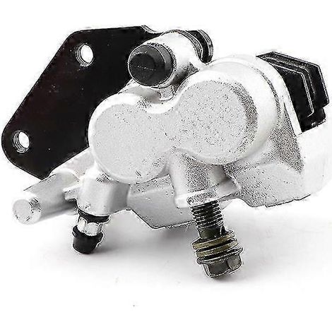 Étriers de frein compatibles avec divers scooters et motos 50cc, 125cc, 150cc et 250cc Gy6 Qmb139, pompes de frein avec plaquettes de frein (argent) (1/5)