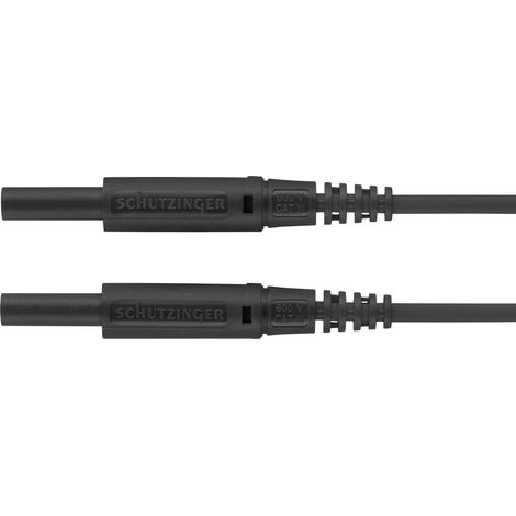 Schutzinger MSFK A301 Messkabel schwarz 0,5 m