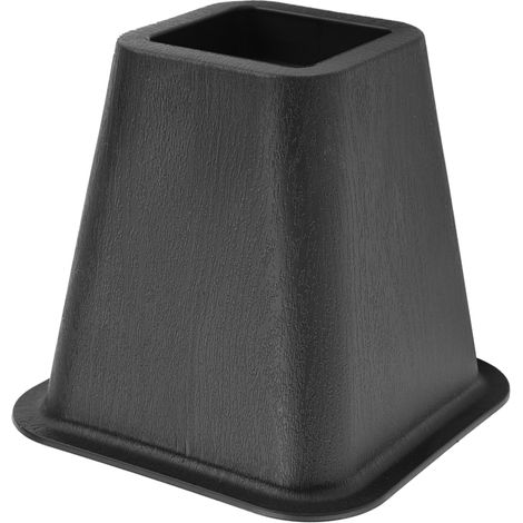 Coussins/rehausseurs de pieds de canapé noirs, paquet de 4, exclusivité entrepôt à l'étranger. (1/5)