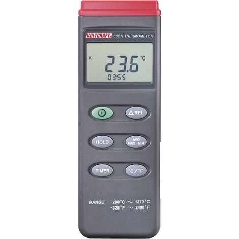 VOLTCRAFT K201 Temperatur-Messgerät -200 - +1370 °C Fühler-Typ K (1/5)
