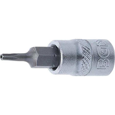 Douille à Embouts 6,3 mm (1/4) Profil T Torx T8 - Précision et Fiabilité, Acier - D-Work