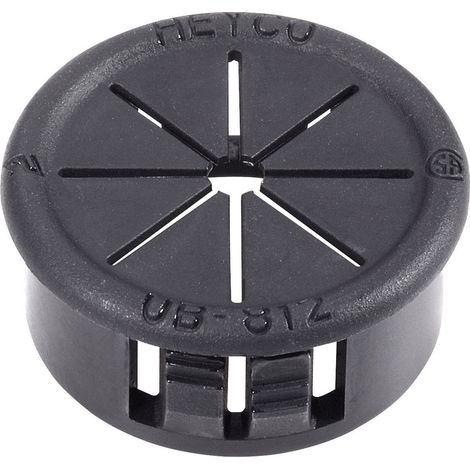 PB Fastener AF0812 Kabeldurchführung   Klemm-Ø (max.) 12.7 mm Plattenstärke (max.) 3.2 mm Polyamid S