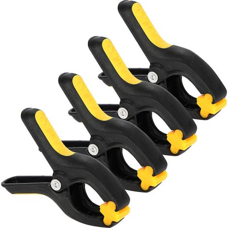 4 Pièces Pinces Universelles en Plastique pour Réparation d'Écran LCD de Téléphone/Tablette, Outil de Serrage