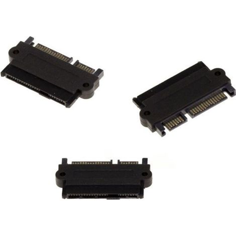 Adaptateur MiniSAS SFF-8482 vers SATA 22 pour disque dur SAS 8482 SATA 15+7