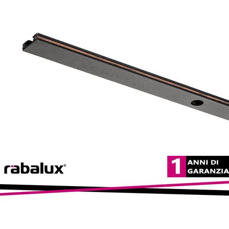 LITRACK RAIL, BLACK ALUM. 100X0,5X1,5CM