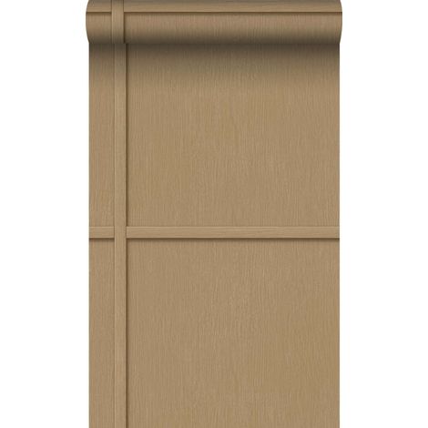 papier peint imitation bois marron clair - Origin Wallcoverings (1/5)
