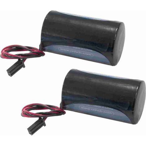 2 batteries 3,6 V 19 Ah pour Biwb205as Biwb410as Biwb615as Biwb820as Came Bbw219