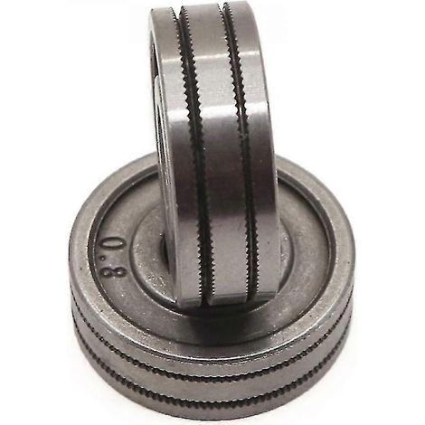 Galet d'alimentation de fil de soudage MIG à rainure moletée K assurant une alimentation stable grâce à un système de poussée pour machine à souder MIG/MAG EEY K0.6 à 0.8 (1/4)