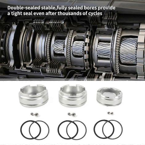 Kits de pistons avant sans goupille de remplacement 7798701K, durables pour transmissions 4L60E, 4L65E et 4L70E. (1/4)