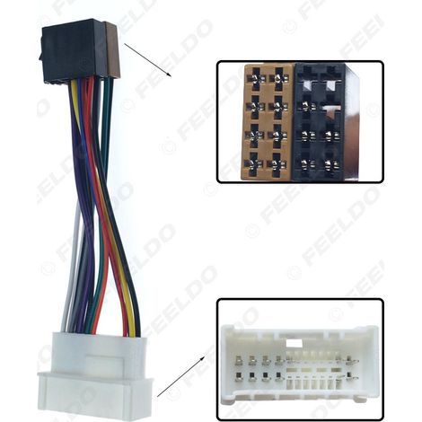Compatible with Hyundai/Kia ISO audio adapter cables, car DVD speaker power cables and CD modification cables. (1/5)