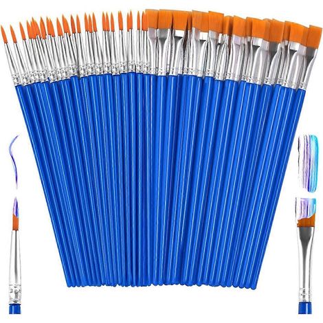 Lot de 50 petits pinceaux pour enfants (voir photo).
