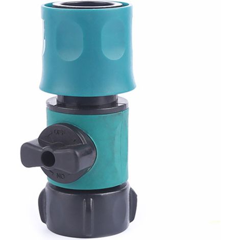 Accessoire de Lavage Voiture Monocanal - Robinet de Commute et Raccord Tuyau (1/3)