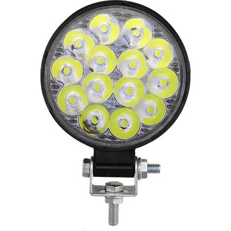 9V-30V 42W kleine Arbeitsleuchte/Scheinwerfer/Geländeleuchte, geeignet für Jeeps, LKWs, 4WD-Fahrzeuge, SUVs, ATVs usw., mit Scheinwerferfunktion.