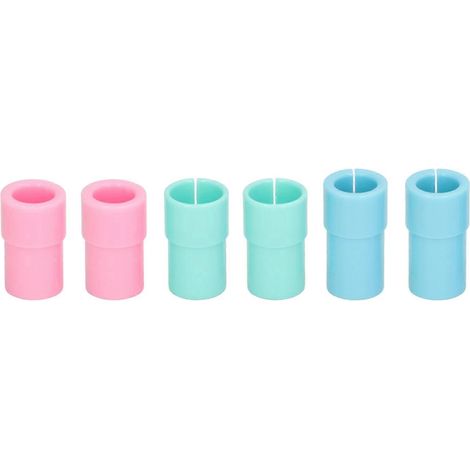 6-teiliges Stiftadapter-Halterungsset aus ABS in 3 Farben für Sharpie und Cricut (2 Stück rosa)
