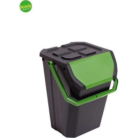 Pattumiera Toomax Frida 37L Verde (1/3)