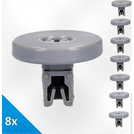 Roue de remplacement pour panier de lave-vaisselle - Compatible avec les modèles AEG Electrolux 50286965004 et 502869500/4 (1/5)