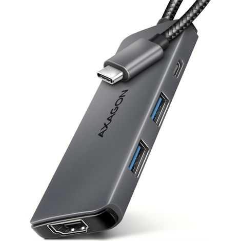Concentrador de E/S USB-C 5 en 1 8K/0,15 M HMC-5H8K AXAGON (1/4)