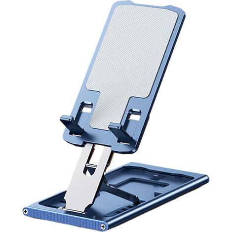 Support Tablet Pliable - Aluminium - Réglage Angulaire 270° - Antidérapant - Pour Bureau Étude Maison - 1 Pièce (1/5)