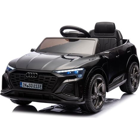 Macchina Elettrica per Bambini 12V Licenza Ufficiale Audi SQ8 E-Tron con Telecomando e Sedile Pelle Nero (1/5)