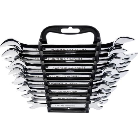 Draper Expert Metric Double Open Ended Spanner Set (8 Pieces, Model 64609)