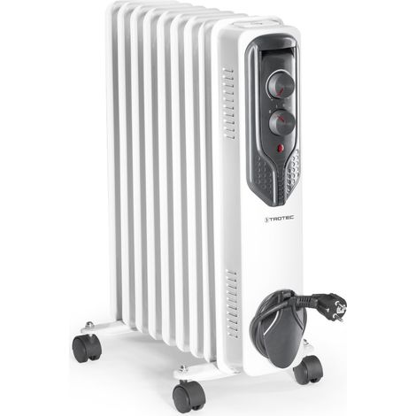 TROTEC Radiatore ad olio TRH 20 E Riscaldatore elettrico Riscaldamento 2 kW (1/5)
